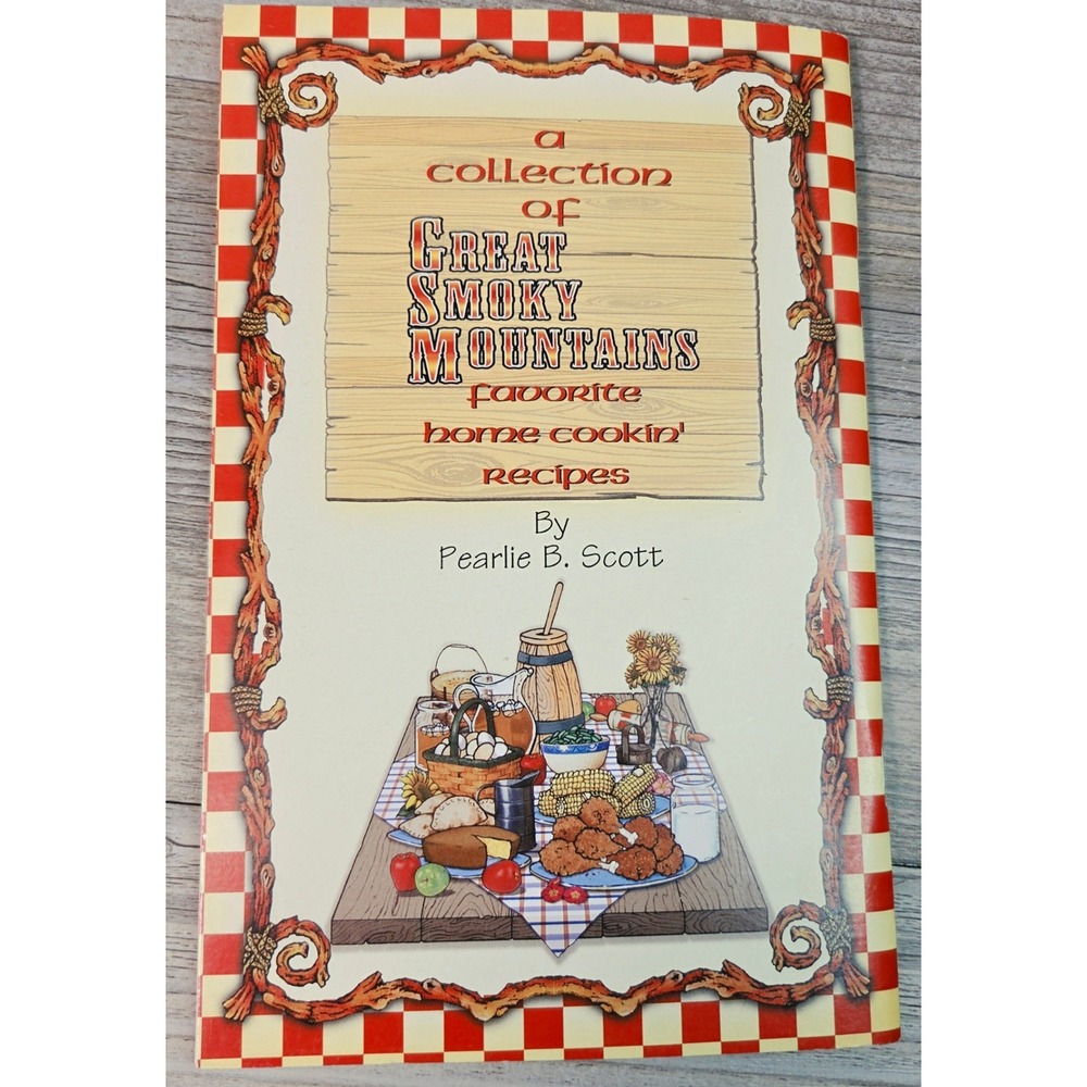 Nashville & Great Smoky Mountains Cookbook Set Pearlie B Scott Southern Recipes - Picture 12 of 12